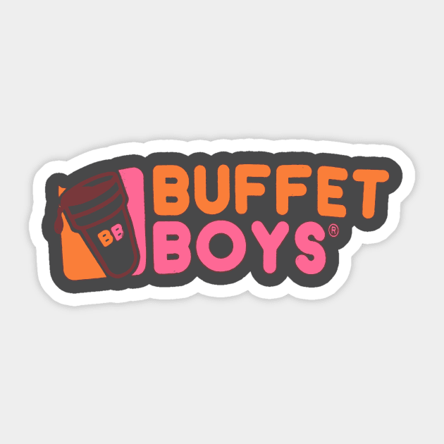 Buffet Boys Sticker by psanchez